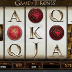 Game of Thrones Slot Machine Screen
