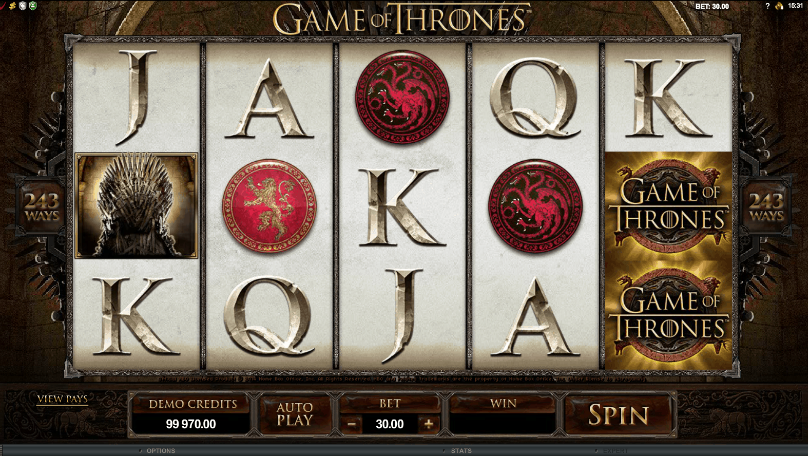 Game Of Thrones Slots - Top 10 Game Of Thrones Slot Sites