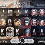 Planet of The Apes Slots RTP Screen