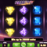 Starburst RTP Slot Screen