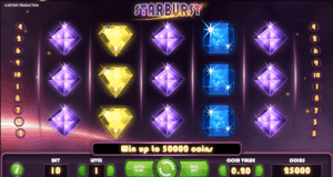 Starburst RTP Slot Screen