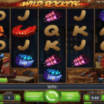 Wild Rocket Slot Game Screen