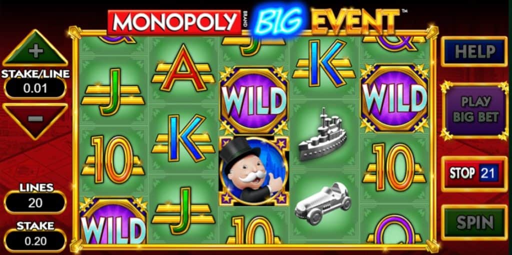 Monopoly Big Event Slot