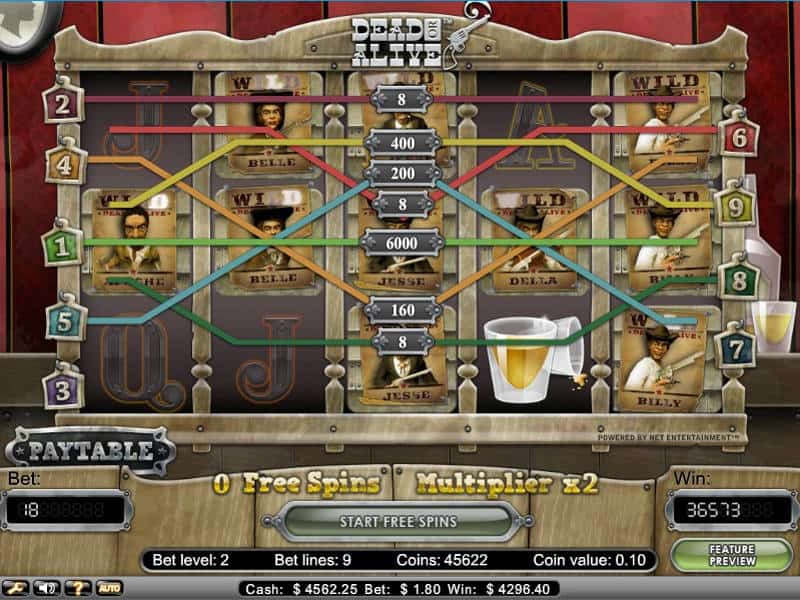 Dead Or Alive Slot