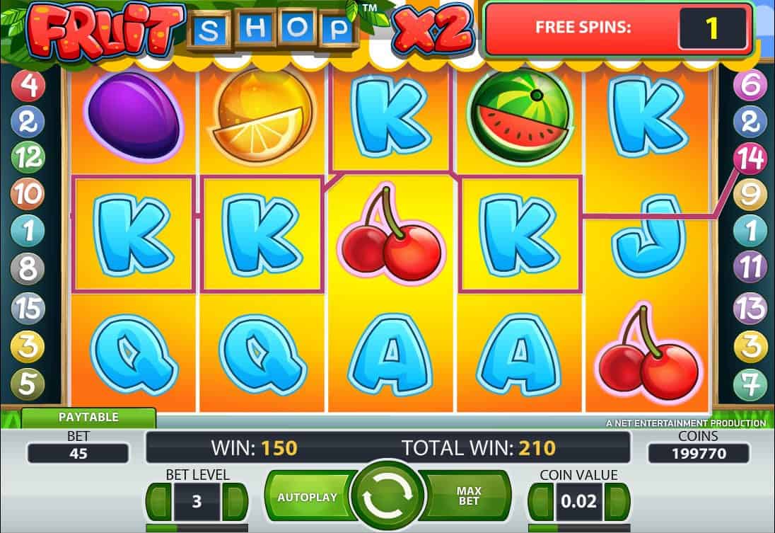 Fruit Shop Slots