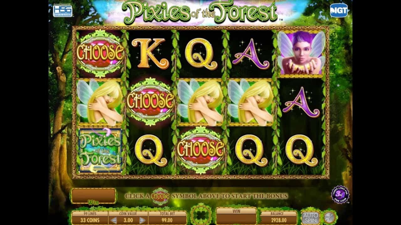 Play secrets of the forest slot machine online