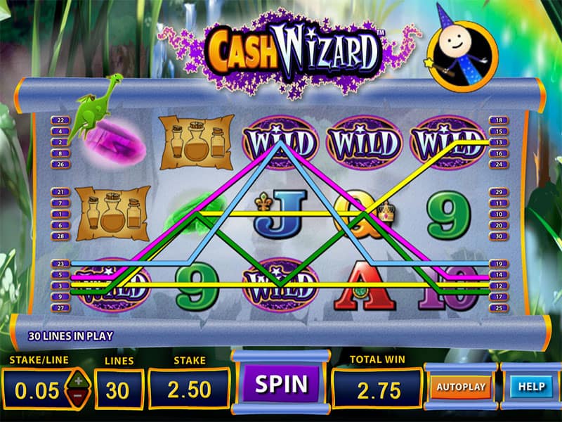 Cash Wizard Slot