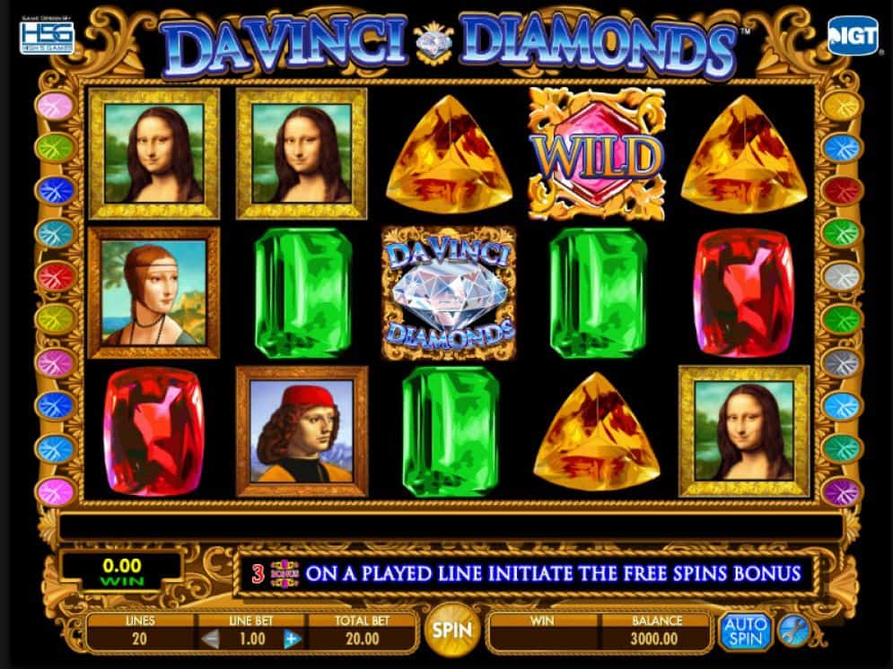 Da Vinci Diamond Slot