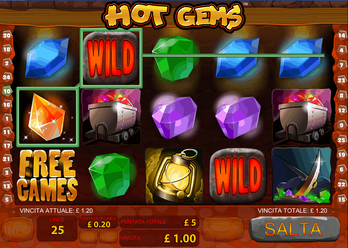 Hot Gems Slot