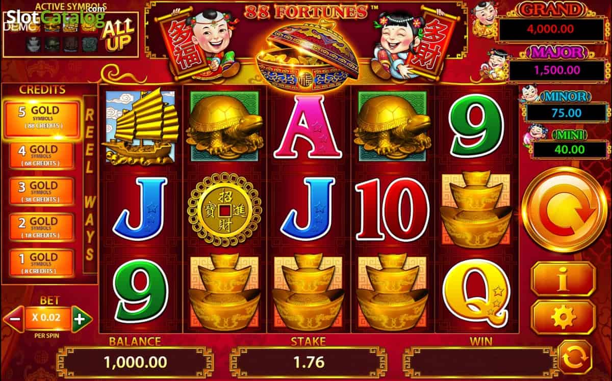 88 Fortunes Slot Review - Top 10 88 Fortunes Slot Sites