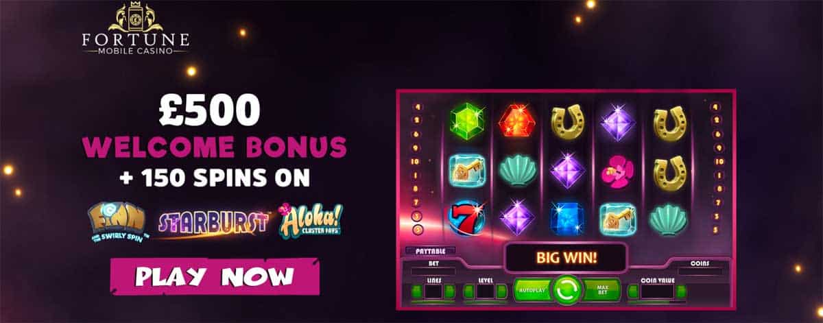 Fortune-Mobile-Casino-Welcome-Offer